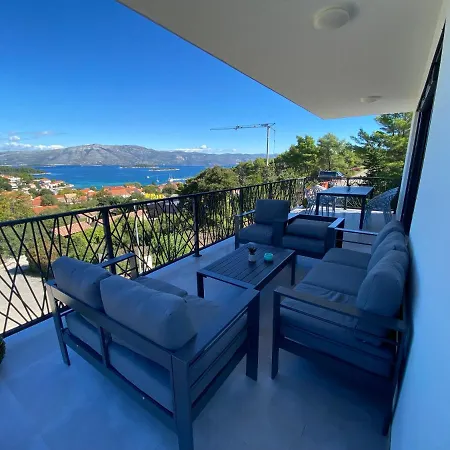 Adria Mit Traumhaften Blick Auf * Lumbarda